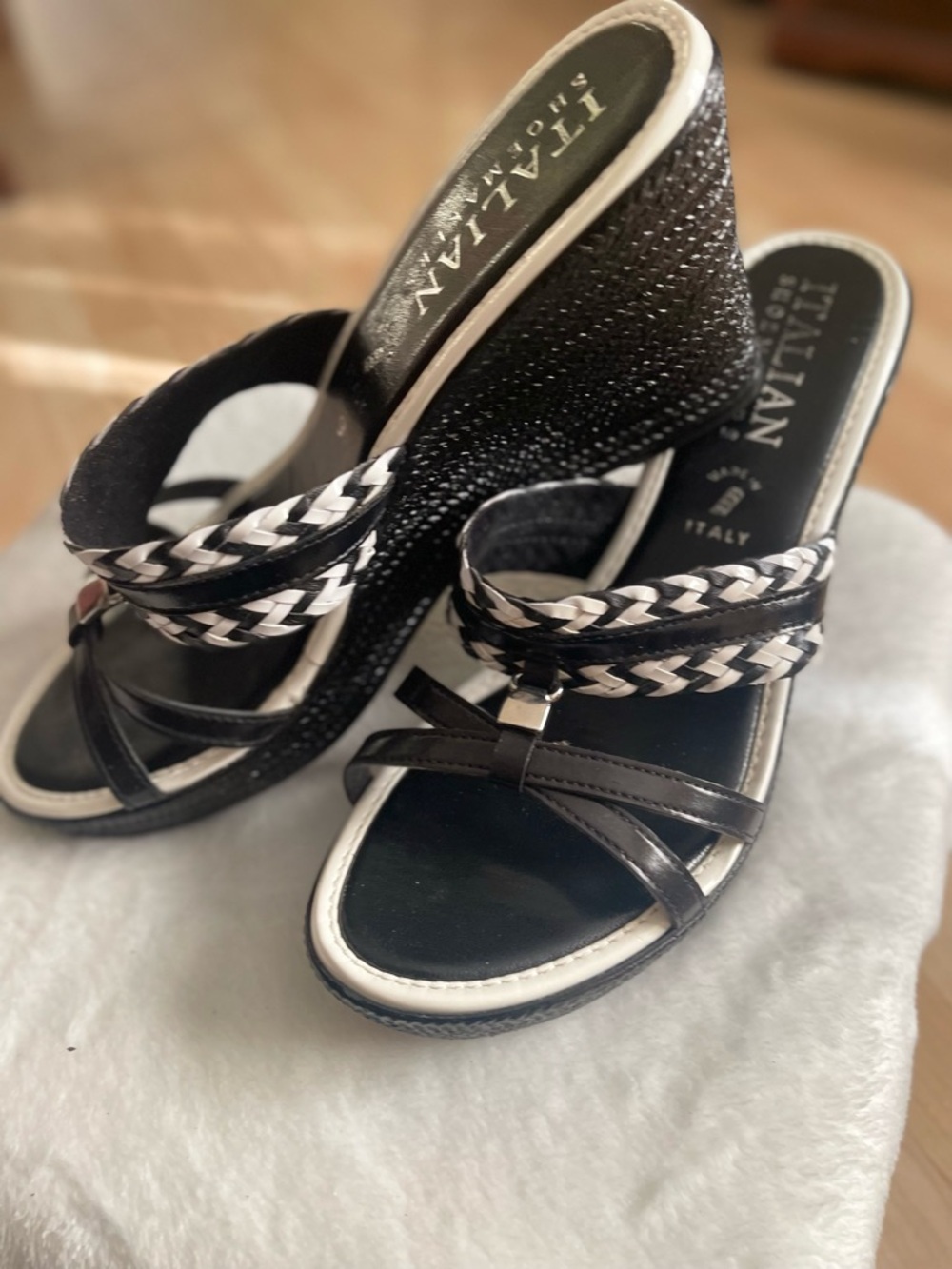Italian wedge heels